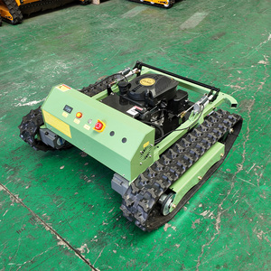 Chine Télécommande à essence de qualité supérieure Batterie électrique Robot Tondeuse à gazon Mini Tondeuse à gazon automatique sur chenilles - Product Image 1