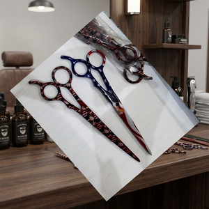 ASAP Juego de tijeras profesionales para el cuidado de mascotas, punta de seguridad, herramientas de corte de pelo para perros y gatos, tijeras de corte de salón sostenibles - Product Image 3