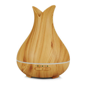 Difusor de Aroma con Acabado Madera YX-088, Humidificador Ultrasónico de 0.5L con Luz Nocturna para Uso Doméstico y Comercial - Product Image 2