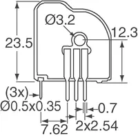 Sensor Arus LTS25-NP 25A 1 Efek Saluran Hall, Modul Dua Arah Putaran Tertutup, Satu Kali Tembus