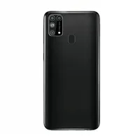Coque arrière en verre pour Samsung Galaxy M31 M315F avec/sans objectif d'appareil photo
