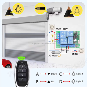 Telecomando Universale ZP 433Mhz con Interruttore Ricevitore Relè a 4 Canali 12V - Product Image 5