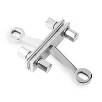 Accessoires pour murs-rideaux, fixations en verre, murs-rideaux en verre pour bâtiments, araignées en verre en acier inoxydable