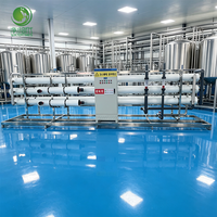Équipement d'osmose inverse monophasé commercial, fonctionnement autonome, surveillance de la qualité de l'eau en temps réel