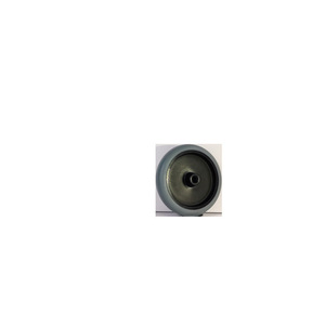 Single <b>Wheel</b> Phxs 80mm Swivel Caster 10mm Bore Black White Red Custom Tpr Rubber <b>Plastic</b> Processing - Product Image 1