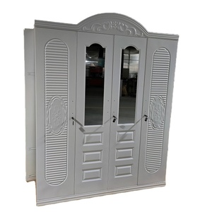 Armoire moderne en <span class=keywords><strong>métal</strong></span> pour enfants, garde-robe ajustée, à usage domestique, armoire de rangement avec clés, porte - Product Image 1