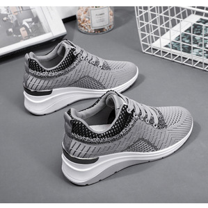 Zapatos transpirables <span class=keywords><strong>para</strong></span> caminar a la moda <span class=keywords><strong>para</strong></span> mujer, nuevos estilos, zapatillas blancas, zapatos informales <span class=keywords><strong>para</strong></span> mujer, venta al por mayor - Product Image 4