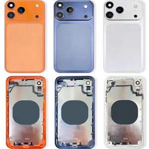 Funda al por mayor para iPhone <span class=keywords><strong>XR</strong></span> / <span class=keywords><strong>11</strong></span> convertida a iPhone 17 Pro, cubierta de batería y marco intermedio para carcasa de iPhone. - Product Image 1