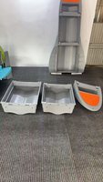 Bateau de pêche pliable léger en PE Yak Outdoors, bateau rigide de sport, yacht, embarcation montée sur véhicule avec fonctions de dérive