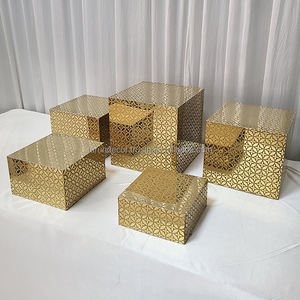 furun Party Wedding Stage Background White Arched Curved Metal Background <b>Bracket</b> Flower Background - Product Image 2