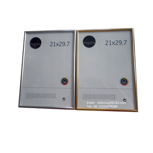 Cổ điển trắng Đen Bạc Vàng <span class=keywords><strong>PVC</strong></span> khung ảnh 21x29.7 297x42 cm nhựa khung ảnh - Product Image 1