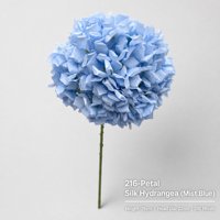Premium Extra Grote Hortensia Kunstzijde Bloem 216 Bloemblaadjes Europese Stijl Gerimpelde Randen Kunstbloemen Bruiloft Tafeldecoratie