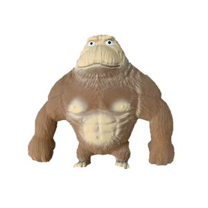 Новинка! Забавная игрушка-антистресс «Обезьяна Горилла»: миниатюрная мягкая силиконовая игрушка-сквиш для снятия стресса, растягивающаяся, унисекс. - Product Image 3