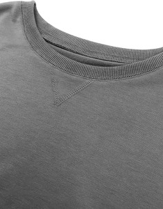 Sweat-shirt décontracté pour femme en tricot Spandex/Polyester, couleur unie, col rond, manches longues, séchage rapide, écologique et polyvalent - Product Image 5