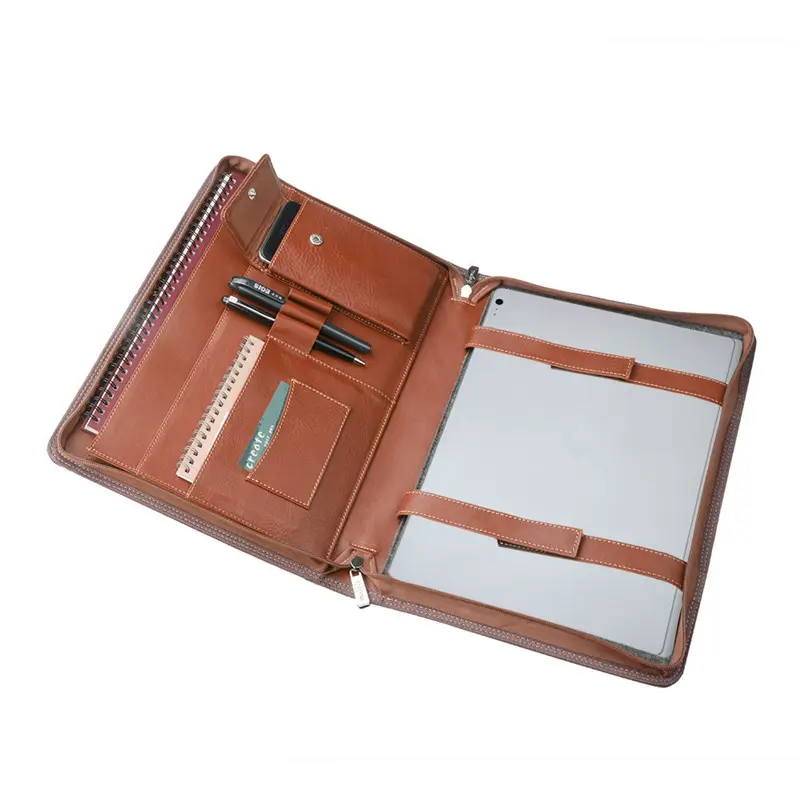 Wool Felt Document Organizer Cellphone Case 13.5 Inch Surface Book Portfolio Leather Bag