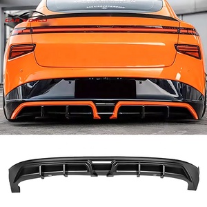Yofer Style Whole Set <b>Car</b> Body Kits Rear <b>Diffuser</b> Lip for XIAOPENG P7 2020-2022 Front Lip Side Skirts Exterior Parts - Product Image 4