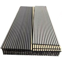 Panneaux acoustiques modernes en bois pour usage commercial, avec une réduction sonore élevée, pour bureaux, studios, salles de classe, entrepôts, gymnases et hôtels