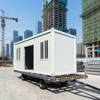 Maison conteneur extensible STC 20FT |   ADU préfabriqué avec 2 chambres |   Maisonnette pliable en kit certifiée CE