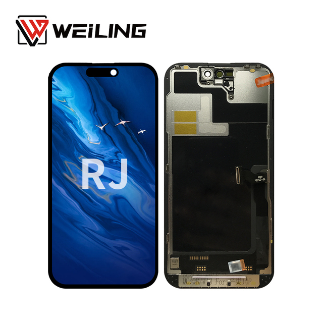 For RJ IPhone 14proMax OLED SOFT LCD Digital Touch Screen Display Assembly Replacement IPhone  Mobile Phone