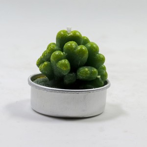 Mini Succulent Cactus <strong>Green</strong> <strong>Candle</strong> for Home Decorations - Product Image 4