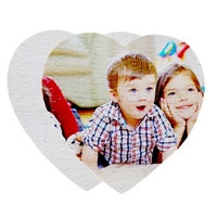 Puzzle en papier A5 imprimable par sublimation avec options multi-pièces pour enfants et adultes - Jouet personnalisé fait main