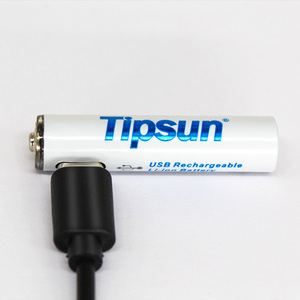 リチウムイオンUSB 1.5V 600mWh充電式単三電池（充電ケーブル付き） - Product Image 4