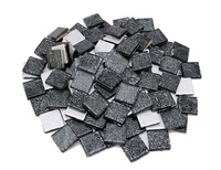Pièces de mosaïque en verre feuilleté effet cristal, design tendance, meilleures ventes, pour kit de loisirs créatifs