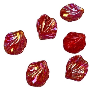 Plastic Resin Beaded Camellia Petals Ab Color Scattered Beads For Jewelry Making 10mm Modern Style Yiwu Origin - Product Image 5