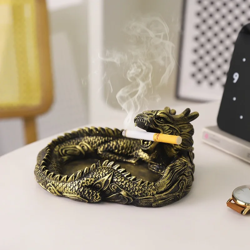 Dragon Ashtray - Unique Resin & Ceramic Designs