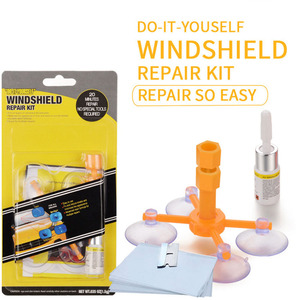 New Arrival Portable Quick <strong>Repair</strong> <strong>Glass</strong> Crack <strong>Repair</strong> <strong>Windshield</strong> <strong>Repair</strong> Kit 4 Pcs Suit