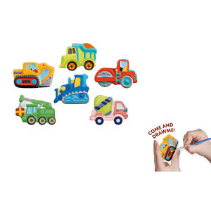 Mainan Edukasi KS DIY Puzzle Lukisan Plester Buatan Tangan untuk Anak Set Lukisan Plester Multi-tema - Product Image 5