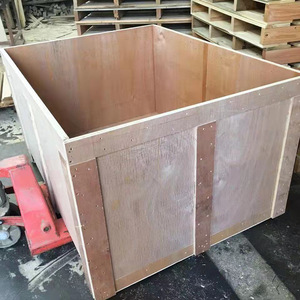 Caisse en bois personnalisable Shanghai Xuanchi, sans fumigation, pour l'exportation et le transport logistique - Product Image 1