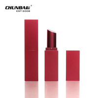 Nouveaux Tubes de Rouge à Lèvres en Plastique 5ml Populaires et Luxueux, Magnétiques, Rose, Violet, Vert, avec Paillettes Diamantées et Étiquetage