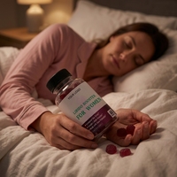 Gummies véganes au Maca et au Palmier Nain pour l'énergie et l'équilibre hormonal chez l'adulte – Complément alimentaire OEM