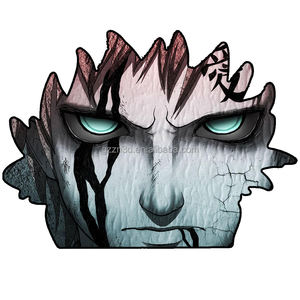 RICKY Gaara สติกเกอร์3D คุณภาพสูงสติกเกอร์รูปสัตว์เลี้ยงสติกเกอร์สั่งทำสติกเกอร์รูปเลนส์3D - Product Image 5