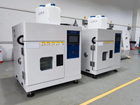 Cámara de Prueba de Humedad de 30L, Unidad de Prueba de Envejecimiento de Laboratorio con Pantalla Táctil de Escritorio, Mini Unidad de Prueba de Temperatura y Humedad