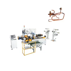 Máquina dobladora de tubos de cobre automática CNC, máquina dobladora de tubos, máquina de expansión y contracción