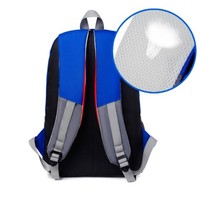 Sac à dos de sport décontracté léger avec doublure en polyester Différentes couleurs pour les voyages et l'école Conception de poche pratique