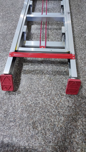 Kinh Tế hai phần nhôm kính thiên văn mở rộng thang 150kg trọng lượng công nghiệp thang dây hoạt động gấp - Product Image 5