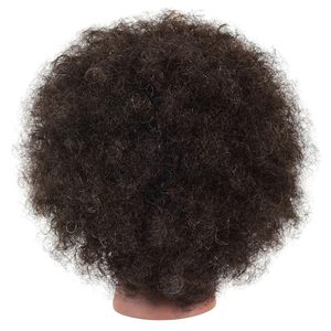 <span class=keywords><strong>Tête</strong></span> de Mannequin <span class=keywords><strong>Afro</strong></span> Très Vendue pour l'Entraînement Coiffure, <span class=keywords><strong>Tête</strong></span> de Poupée 100% Cheveux Humains pour Tressage et Coiffage - Product Image 2