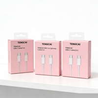 Emballages personnalisés en carton recyclable écologique pour protecteurs d'écran de téléphones/tablettes, avec logo et finition mate transparente.