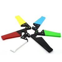 Support de téléphone portable flexible réglable pour tablette, support de téléphone en forme de V, support de téléphone portable en plastique ABS, mini support de bureau portable