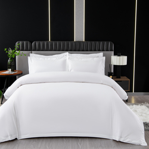 Luxury 300 <strong>Thread</strong> <strong>Count</strong> <strong>Cotton</strong> Duvet Cover Bedding <strong>Sheet</strong> Set Soft Breathable and Washable for Multi-Purpose Use for Hotels - Product Image 3
