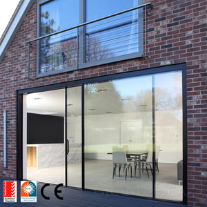 Puertas y ventanas de aluminio con riel Puerta <span class=keywords><strong>corredera</strong></span> Balcón Patio Puerta <span class=keywords><strong>corredera</strong></span> - Product Image 1