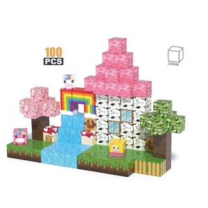 Cubo Magnético de <span class=keywords><strong>2</strong></span>.5cm, Bloques de Construcción Magnéticos - Bloques de Construcción Educativos para Niños, 100 Piezas, Cubo Magnético de <span class=keywords><strong>2</strong></span>.5cm - Product Image 4