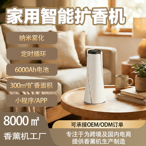 Diffuseur d'arômes à brume froide 0,5 L blanc rechargeable avec charge Type-C pour usage domestique et commercial - Product Image 5