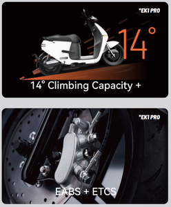 <strong>HORWIN</strong> <strong>EK1</strong> Pro Electric Motorcycle with 72V Power 3000W Unlimited Driving Lithium Battery - Long-lasting Adult Moto Electrical - Product Image 3