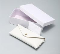 Étui pour lunettes de soleil blanc Offre Spéciale costume emballage de pochette de lunettes de logo personnalisé en gros