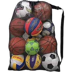 Sac à dos de basketball en gros, grand sac de sport, sac à équipement de football en maille, meilleur sac à ballon de football et de volley-ball avec 2 poches avant pour le sport - Product Image 6