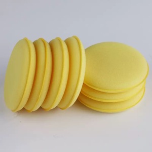 Éponge applicatrice ronde en microfibre douce pour cire et polissage <span class=keywords><strong>YYY</strong></span> <span class=keywords><strong>YYY</strong></span>-SP-10.5cm pour le nettoyage des véhicules - Product Image 4